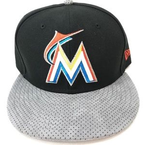 Men's New Era 59Fifty Miami Marlins Cap Sz 7 1/2